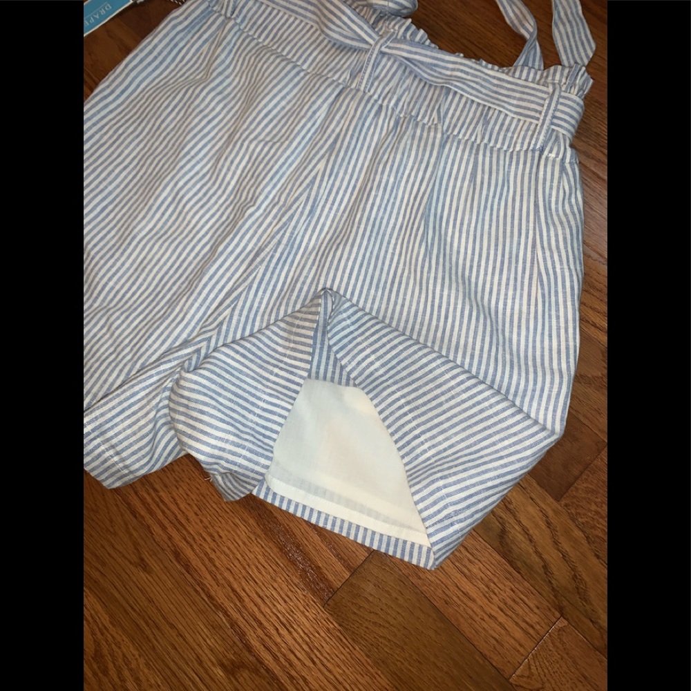 Draper James RSVP Linen blend Paperbag Shorts. Sz S. - Picture 9 of 15